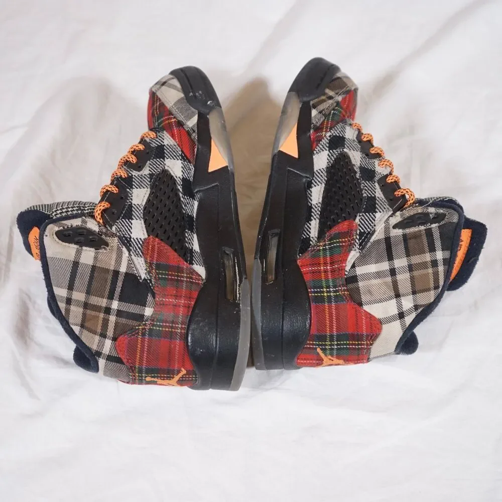 Jordan Brand Air Jordan 5 Retro GS Plaid FD4814-008 Size 5Y